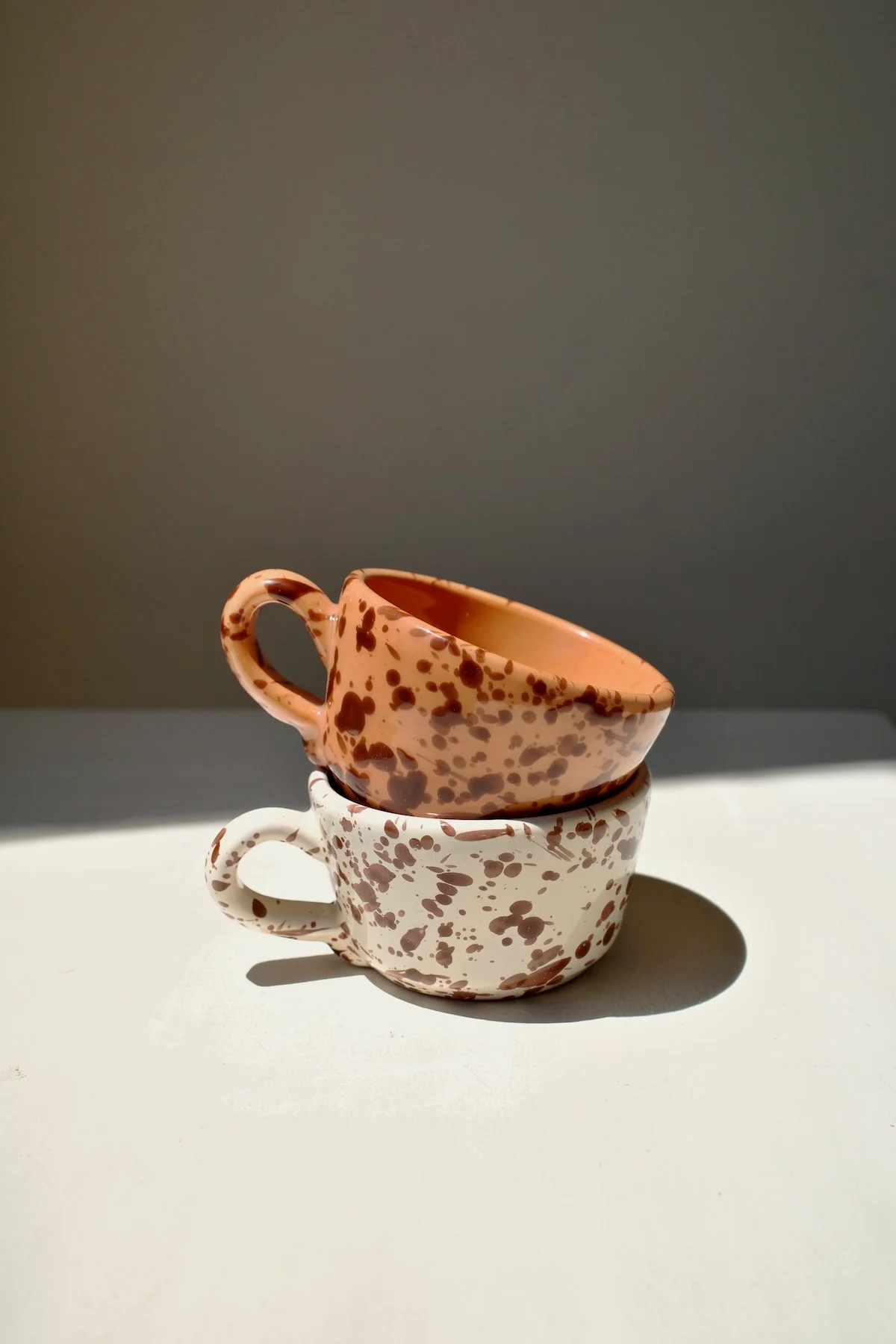 Splatter Espresso Cup and Saucer by Fasanoceramiche - Image 3