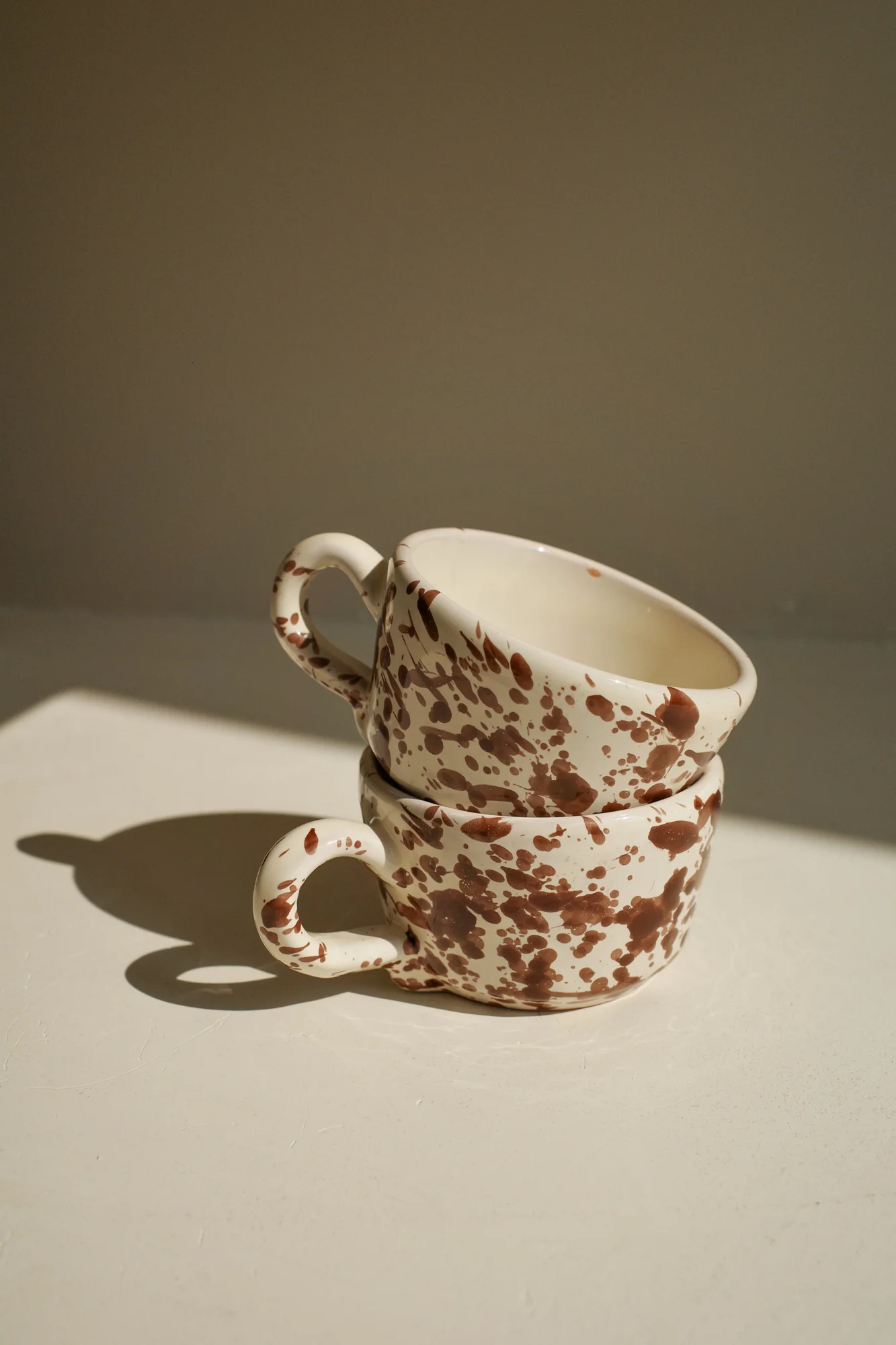 Splatter Espresso Cup and Saucer by Fasanoceramiche - Image 5