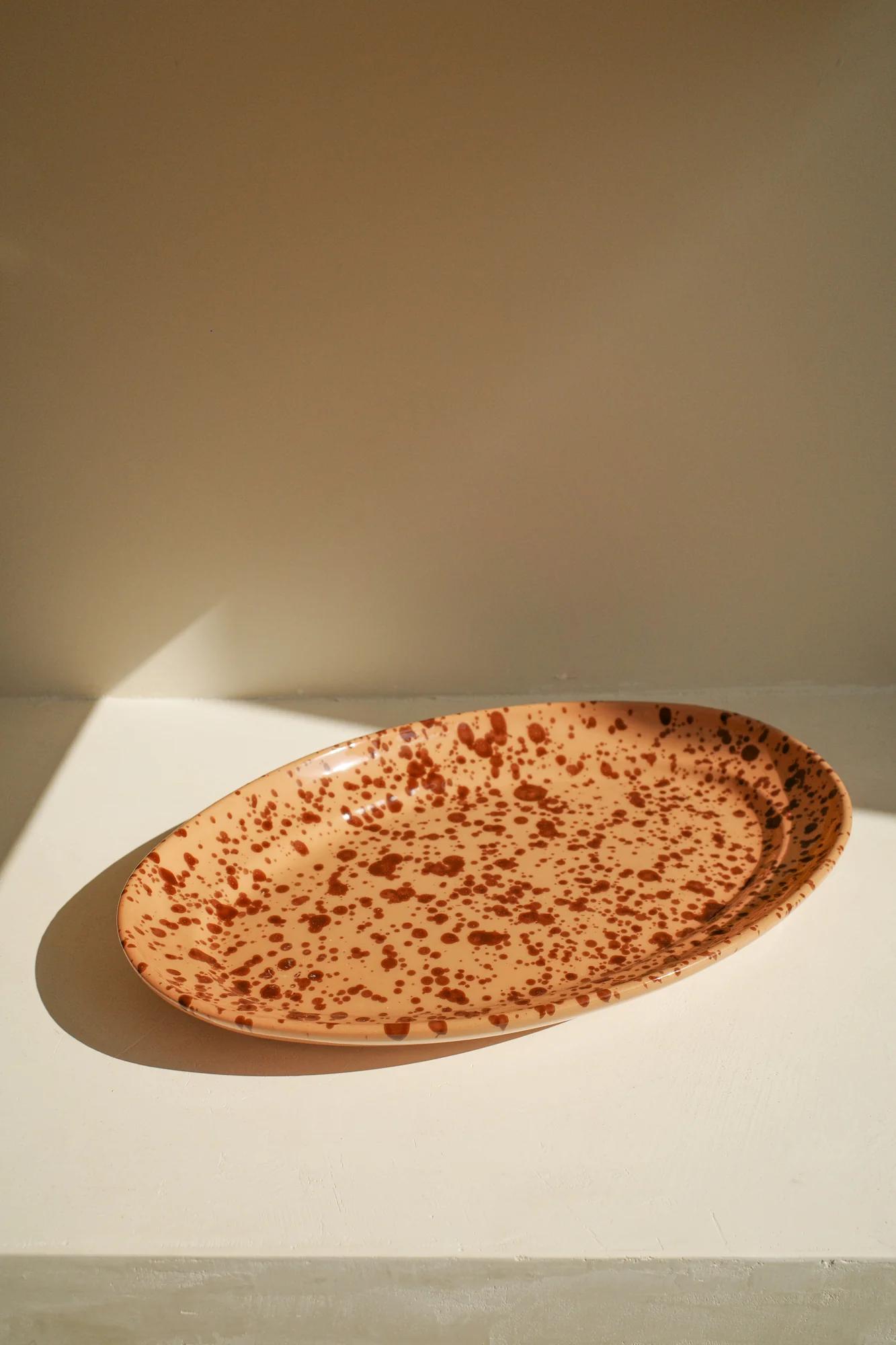 Large Splatter Oval Plate - Image 4