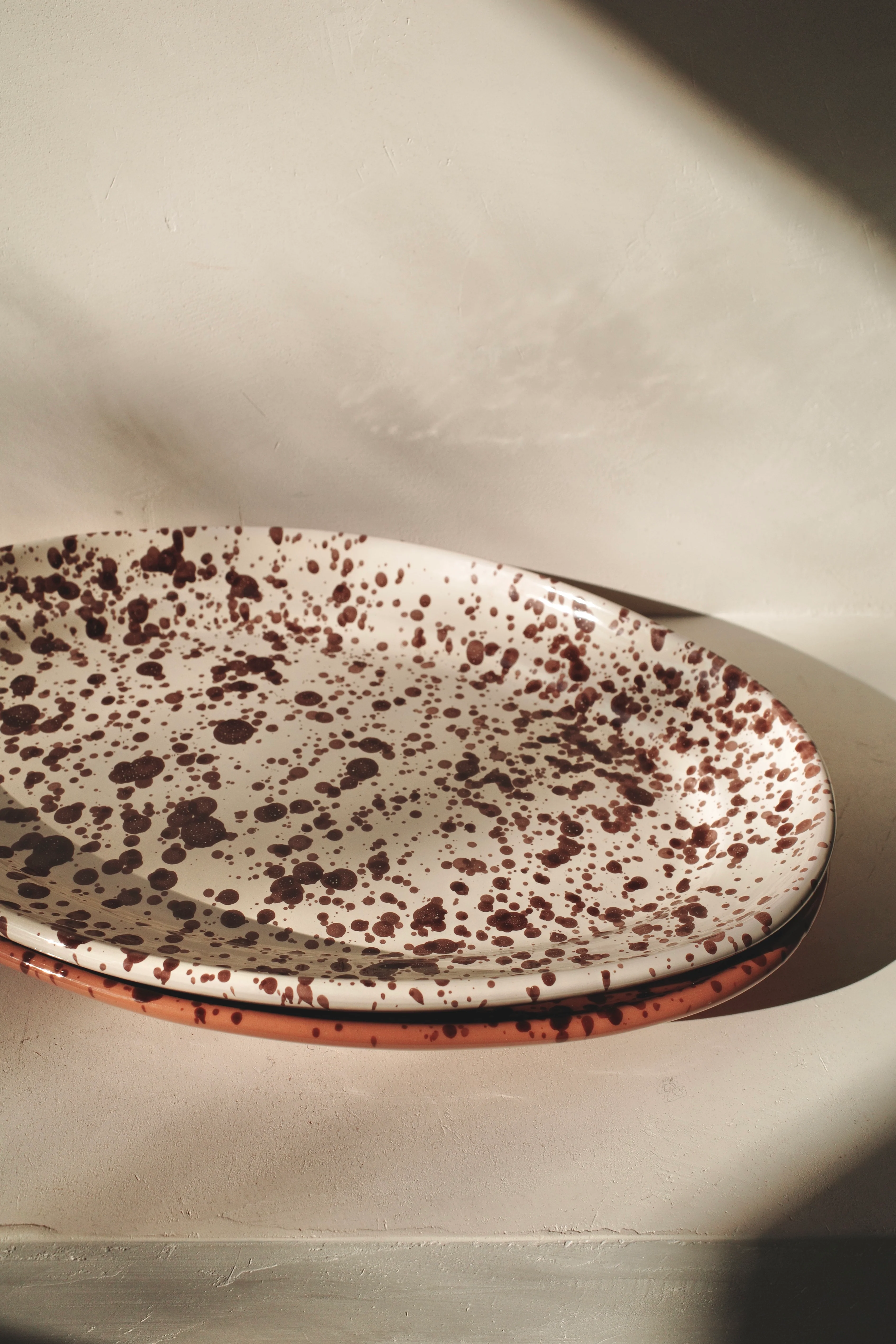 Large Splatter Oval Plate - Image 5