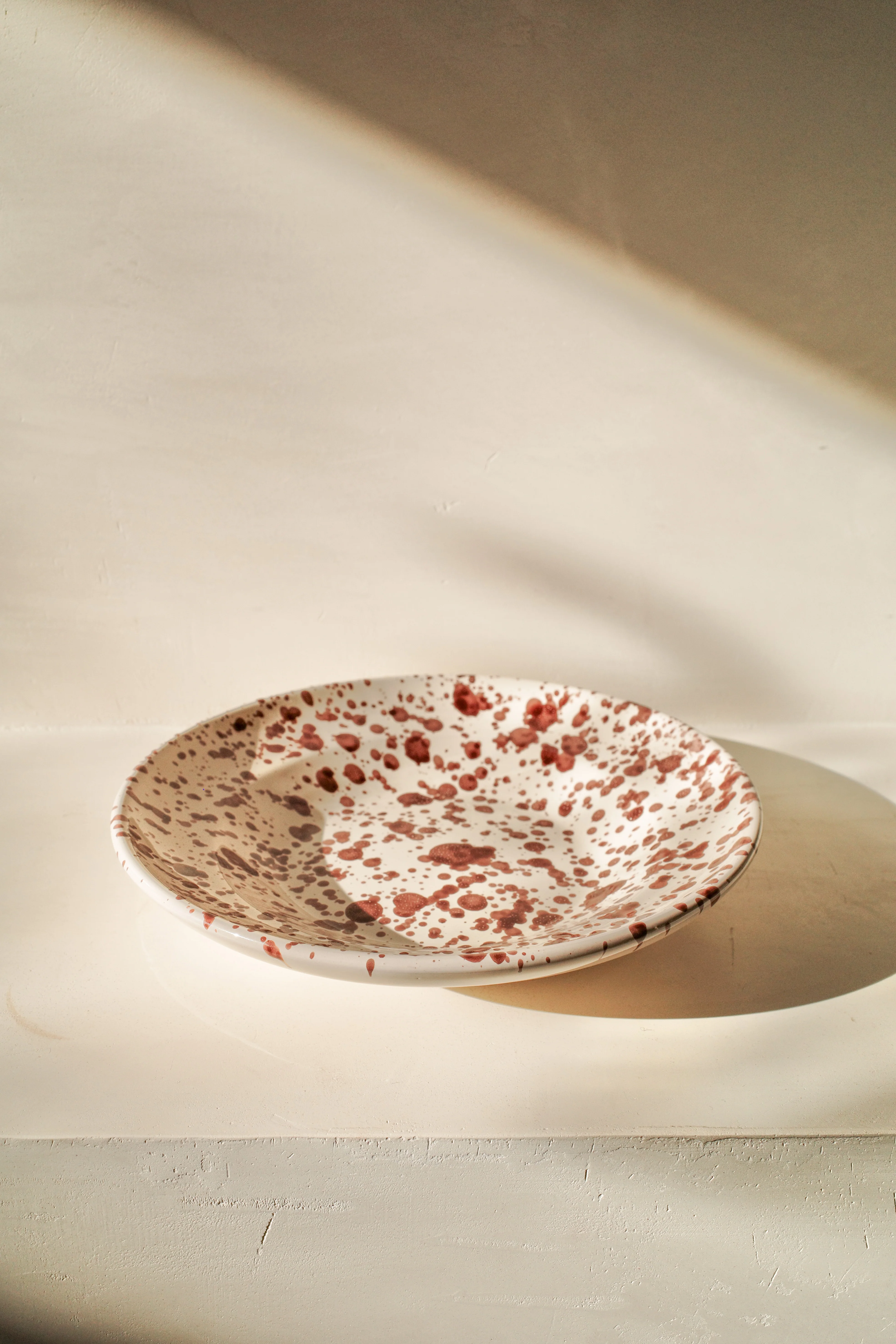 Brown Splatter Deep Plate - Image 3